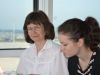 Regine und Franziska bei der Geburtstagsfeier