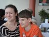 Franziska und Andreas bei der Geburtstagsfeier