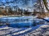 Englischer Garten im Winter als HDR / Experiment