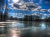 Englischer Garten im Winter als HDR / Experiment