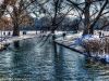 Englischer Garten im Winter als HDR / Experiment