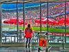 VIP - Blick in die Allianz Arena / Flughafen München - Terminal 1/ HDR