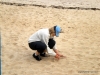 Katharina am Badestrand von Noirmoutier