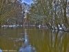 Sempt in Altenerding beim Wehr zum Altwasser als HDR