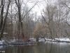 Sempt im Stadtpark Erding im Winter