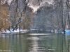 Sempt im Stadtpark in Erding im Winter