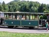 Astrid und Katharina an der Station Schwarzenberg / Wälderbähnle im Bregenzerwald