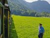 an der Station Reuthe / Wälderbähnle im Bregenzerwald