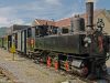 Zug in der Station Bezau / Wälderbähnle im Bregenzerwald