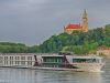 Passagierschiff auf der Donau bei Wallsee