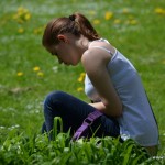 Melanie Sterr im Pasinger Stadtpark