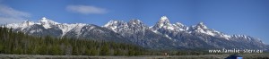 Die Teton - Range im Grand Teton N. P. 