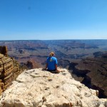 Katharina Sterr am Grand Canyon