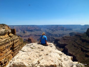 Katharina Sterr am Grand Canyon