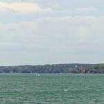 Panoramaaufnahme vom Starnberger See