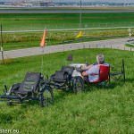 Kettwiesel Tandem mit Anhänger auf dem Schwaiger Hügel