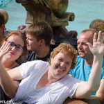 Astrid und Katharina / Europapark - Atlantica Super Splash