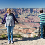 Astrid am Grand Canyon