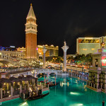 Las Vegas Strip vom Venetian aus aufgenommen