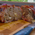 fertige Bacon Bomb