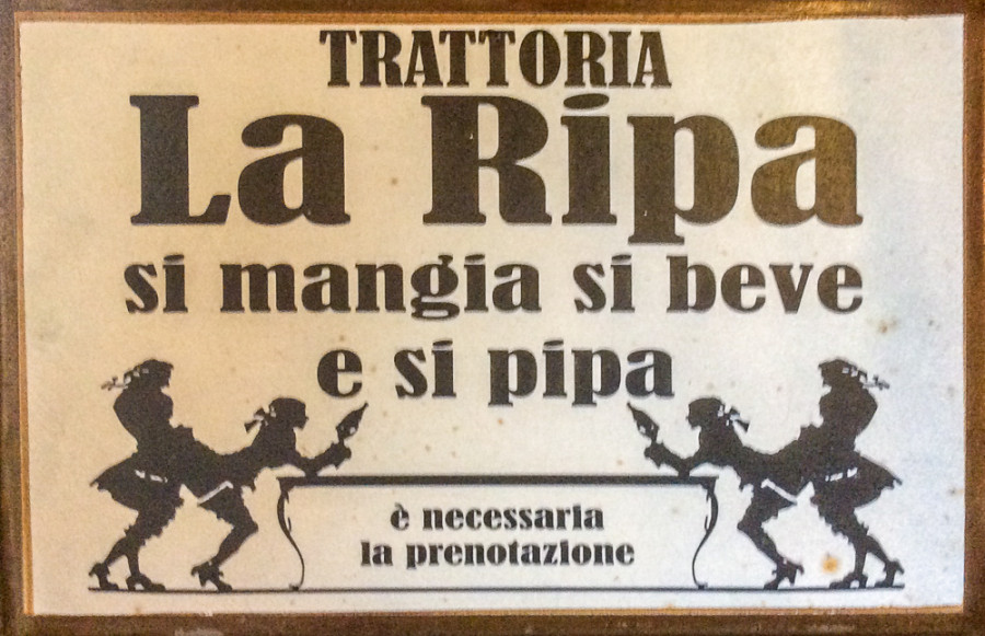 Werbung auf italienisch | Familie Sterr