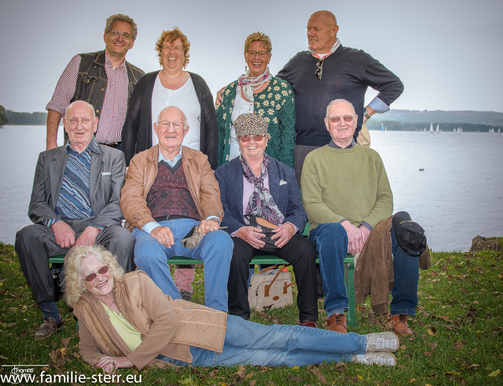 Hans- Freimuts 80. Geburtstag - Gruppenfoto auf Frauenchiemsee