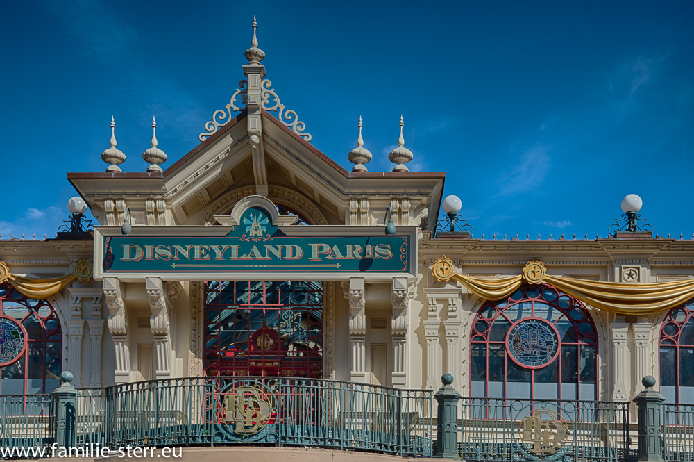 Bahnhof der Disney - Railroad im Disneyland Paris