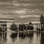 Messesee an der Neuen Messe München