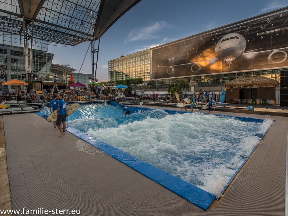 Surf and Style 2015 im Munich Airport Center - Training zur EM