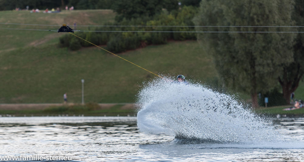 Wakeboarder im Olympiasee