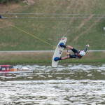 Wakeboarder im Olympiasee