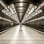 Endstation der U2 "Messestadt Ost"