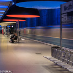 München - U-Bahn Station Westfriedhof (U1)