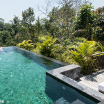 Selfie im Pool in Ubud