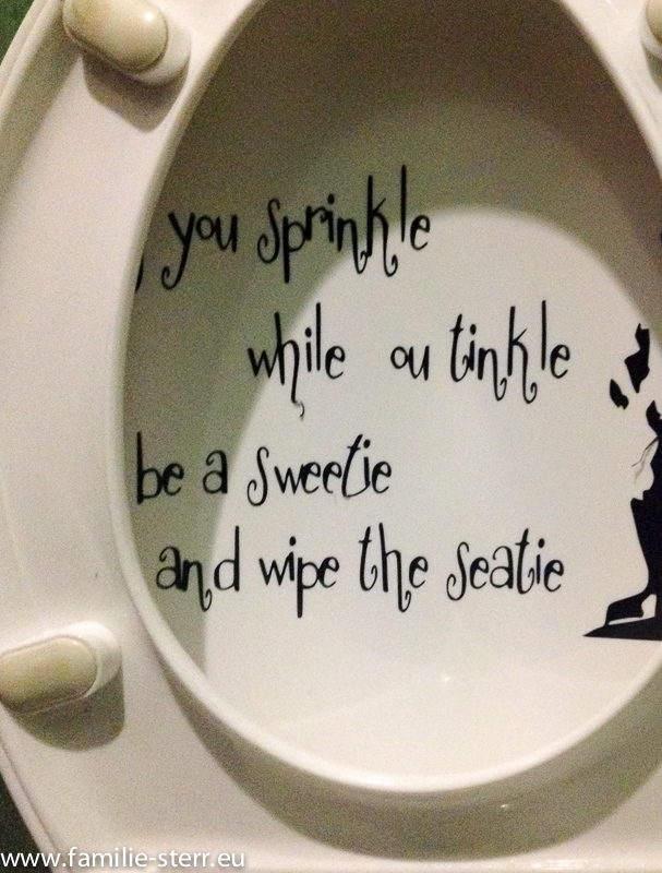 You sprinkle while ou tinkle, so be a sweetie and swipe the seatie