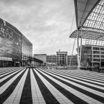 360 Grad Panorama vom Terminal 2 und Forum Munich Airport Center