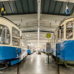 Straßenbahnen im MVG Museum