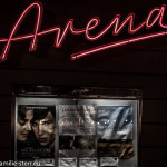 Arena - Neonreklame am Kino im Glockenbachviertel / München
