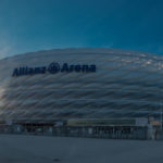 Nachmittagssonne an der Allianz Arena