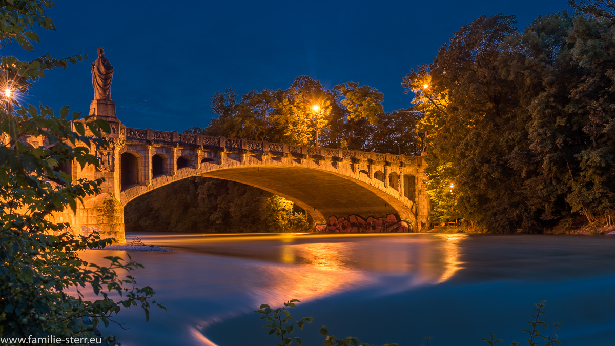 Abends An Der Isar Fotospaziergang Familie Sterr
