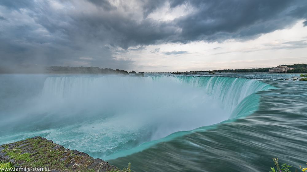 Die Horseshoe - Fälle, der kanadische Teil der Niagarafälle