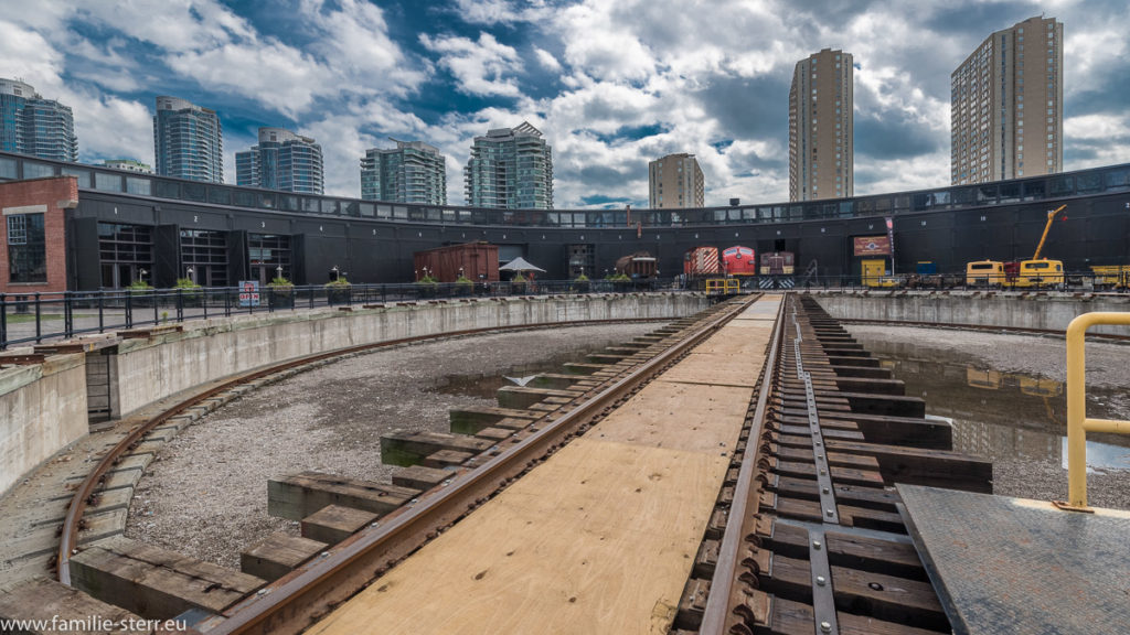 Eisenbahnmuseum der Canadian Railroad in Toronto