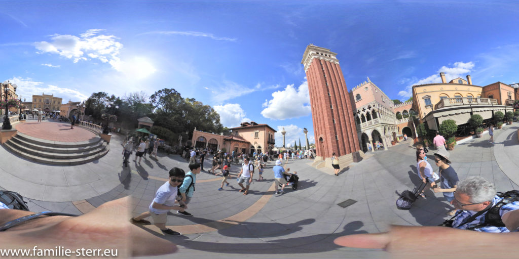 Szene aus Italien im World's Showcase / EPCOT Centre / Walt Disney World Florida