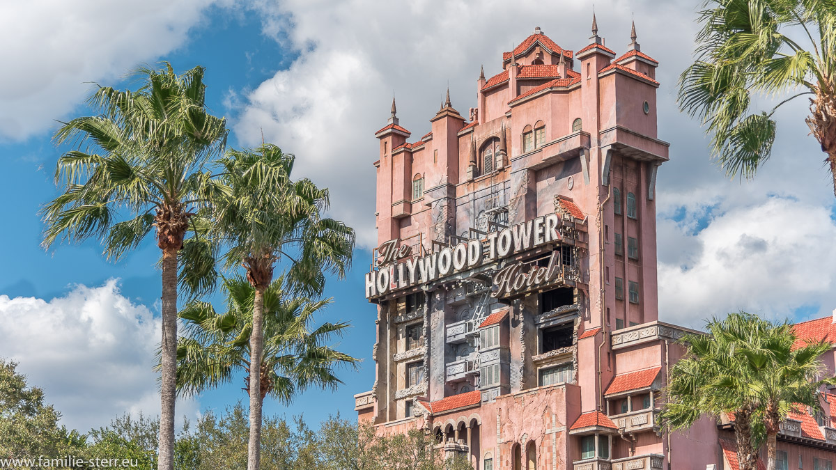 Hollywood Tower of Terror / Fahrgeschäft in den Disney Studios / Florida