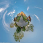 das Seehotel Burg Spreewald als Little Planet