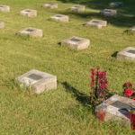 Grabmale am italienischen Soldatenfriedhof in München