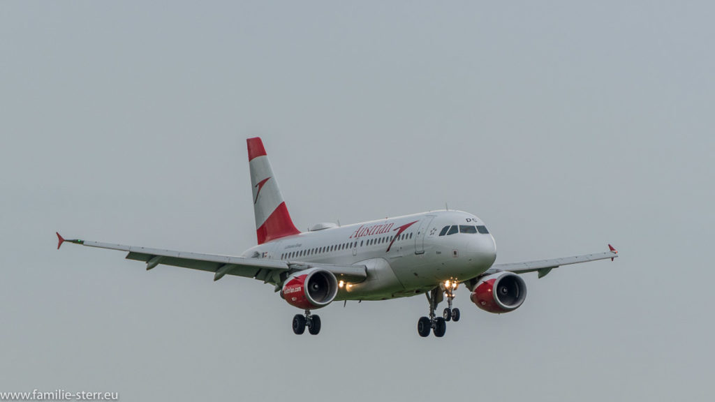 Landung in München auf der 08R | Familie Sterr