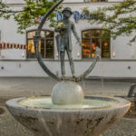 Karl Valentin Brunnen am Münchner Viktualienmarkt