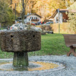 Ramsau Brunnen am Kirchplatz