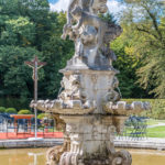 Pan Brunnen im Schlosspark Fürstenried